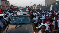 Nana Addo Dankwa Akufo-Addo campaigns in Volta Region