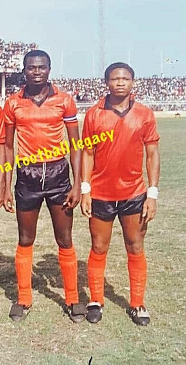 From left: Kwadwo Addae Kyenkyenhene and Abdul Razak