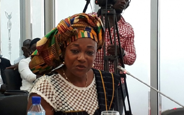 Otiko Afisa Djaba,Minister-designate of Gender, Children and Social Protection