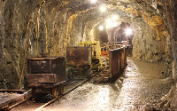 A mining site