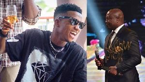 Kofi Kinaata and legendary Abedi Pele