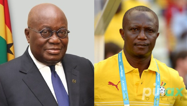 President Akufo-Addo and Kwesi Appiah