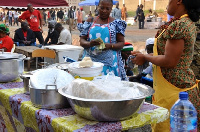 Street food vendor