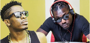 Dancehall musician, Shatta Wale and Samini