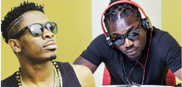 Dancehall musician, Shatta Wale and Samini