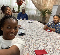 First Lady Rebecca Akufo-Addo and her family