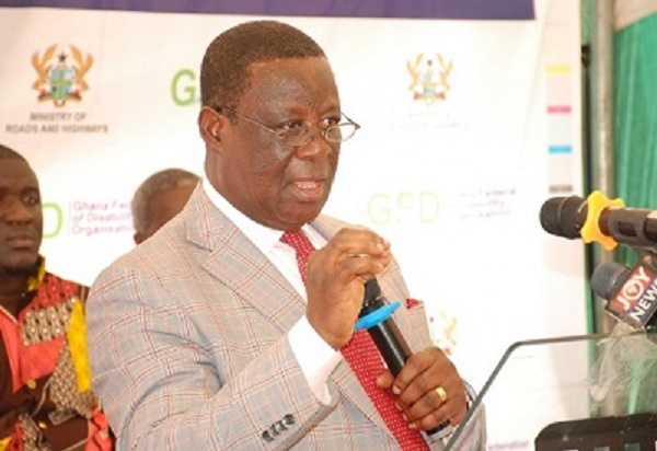 Roads Minister, Kwasi Amoako-Attah