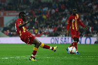 Ghana's all-time top scorer, Asamoah Gyan