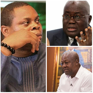 Franklin Cudjoe has equated former President Mahama's statement to that of President Akufo-Addo