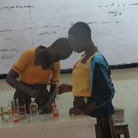 The students were trained in physics, chemistry and biology