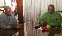 Ekow Spio-Garbrah and Mahama