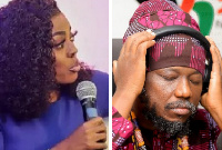 Nana Aba Anamoah has slammed Blakk Rasta for his disparaging statements against Sarkodie