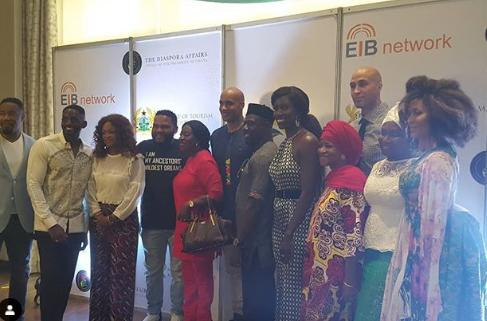 Some of the African-American celebrities who have arrived in Ghana ahead of the festival