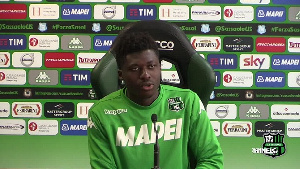 Alfred Duncan is impressed with his form at Sassuolo