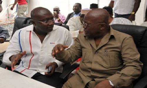 Dr. Mahamudu Bawumia and President-elect Nana Akufo-Addo