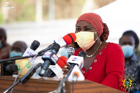 Cecilia Abena Dapaah, The Minister of Sanitation and Water Resources