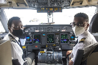 The historic crew took off from Accra to Tamale