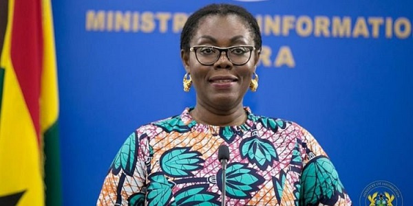 Communications and Digitalization Minister,  Ursula Owusu-Ekuful