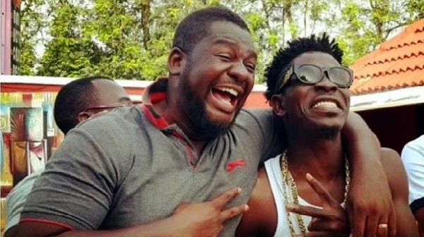 File photo: Bulldog and Shatta Wale in happier times