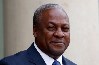 Former president John Mahama