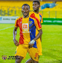 Hearts of Oak midfielder Glid Otanga