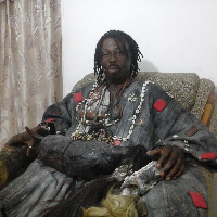 Traditional priest, Nana Kwaku Bonsam