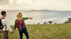 File photo of tourists