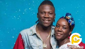 Stonebwoy and his wife