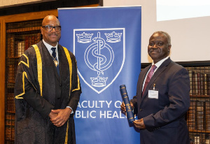 This accolade recognizes his outstanding contributions to public health