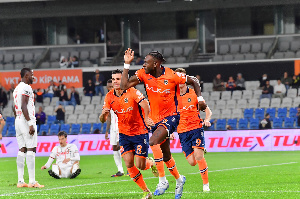 Opoku started and completed the full 90 minutes at the Başakşehir Fatih Terim Stadyumu