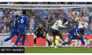 Iliman Ndiaye scored his first goal since joining Everton in the summer