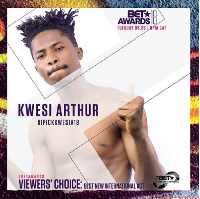 Kwesi Arthur was nominated for this year's BET awards