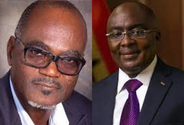 Dr Kofi Amoah (L) and Dr Mahamud Bawumia (R)