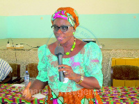 Mrs Sarah Naa Dedei Agbey, Chairperson of Ghana Alliance for Clean Cookstoves and Fuels (GHACCO)