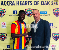 Eshun has joined Hearts on a long-term deal