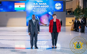 President Akufo-Addo and IMF boss, Kristalina Georgieva