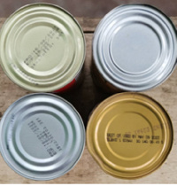 File photo of canned food products without pull-tabs