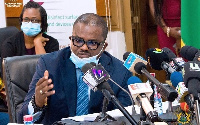 Minister of State in charge of Finance Ministry, Charles Adu Boahen