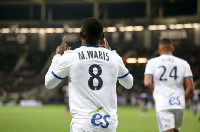 Strasbourg striker Majeed Waris