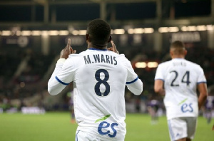 Strasbourg striker Majeed Waris