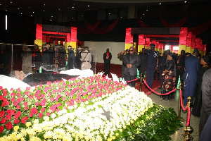 Mahama2 Mills Funeral