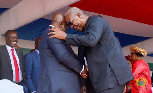 President Akufo-Addo and former President John Mahama