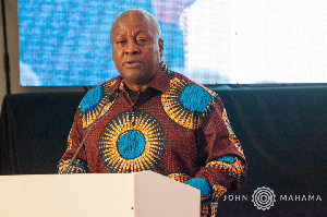 Former President John Dramani Mahama