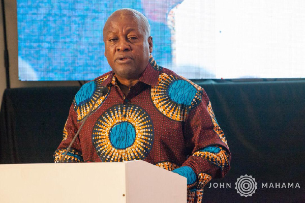 Former President John Dramani Mahama