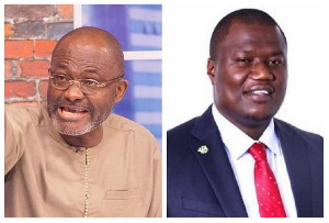 Kennedy Agyapong, NPP flagbearer hopeful and Nana Ayew