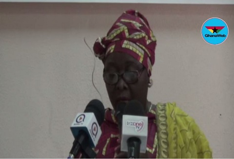 Hajia Alima Mahama, the Minister of Local Government and Rural Development