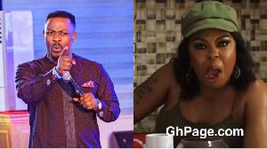 Nigel Gaisie and Afia Schwarzenegger