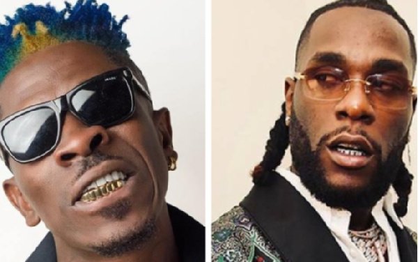 Shatta Wale and Burna Boy were involved in a social media brawl