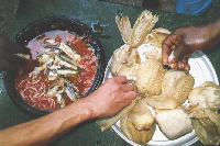 Ga Kenkey, Ghanaian local food