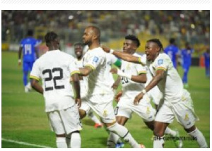 Black Stars were able to secure a 4-3 victory over Central African Republic